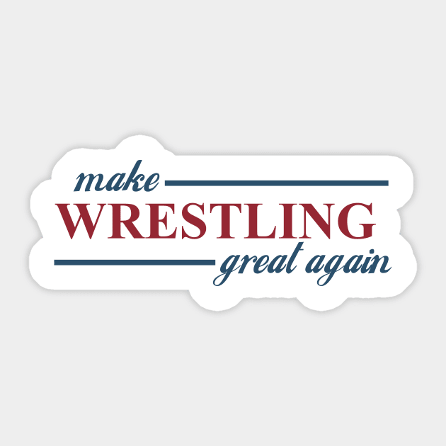 Make Wrestling Great Sticker by PWUnlimited
